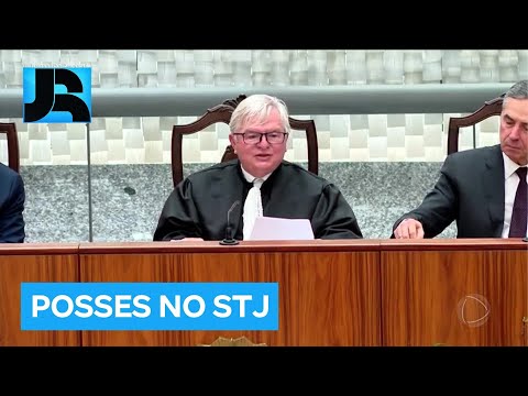 Novo presidente do STJ, Herman Benjamin, e vice Luis Felipe Salomão tomam posse nesta quinta (22)