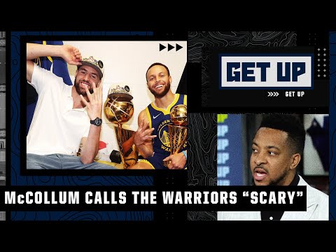 'It's scary' - CJ McCollum says the Warriors are in a great position for the next 3-5 years | Get Up video clip