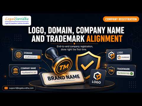 Logo, Domain, Company Name and Trademark Alignment | Legal Suvidha