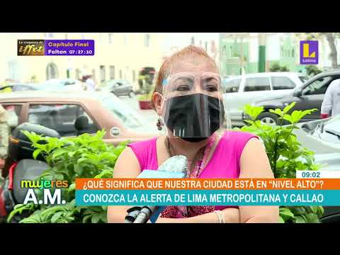 ? Conozca los niveles de alerta de Lima metropolitana y Callao por covid 19