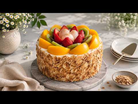 I Tried Making the Almond Fruit Cake from Four Leaves Bakery