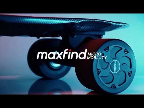 Maxfind MAX2 PRO Electric Skateboard Shortboard | Dual Motor | 90 mm Wheels / From US Warehouse