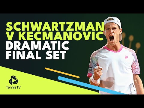 DRAMATIC Final Set Diego Schwartzman vs Miomir Kecmanovic | Rome 2022 Highlights