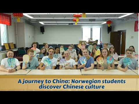 A journey to China: Norwegian students discover Chinese culture