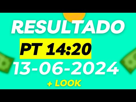 Resultado  jogo do bicho ao vivo pt 13_06_2024