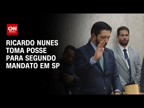 Ricardo Nunes toma posse para segundo mandato em SP | CNN 360º