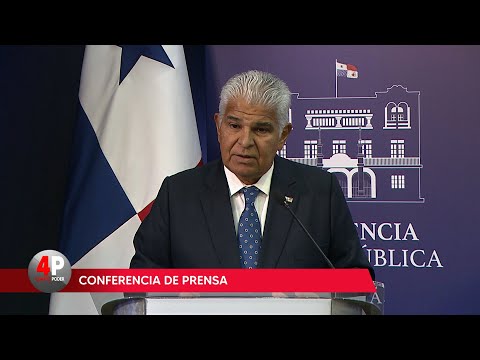 Conferencia de prensa del presidente José Raúl Mulino: 14 de noviembre de 2024