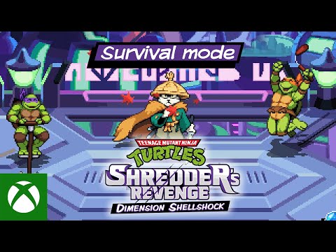 Teenage Mutant Ninja Turtles: Shredder's Revenge - Dimension Shellshock Survival Mode reveal