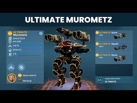 War Robots: Ultimate MUROMETZ | Gameplay
