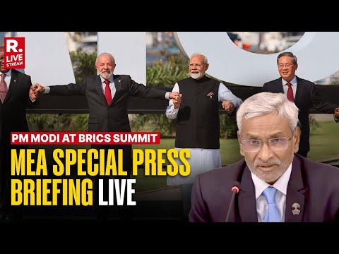 MEA Special press briefing on PM Modi’s visit to Brazil I India I BRICS Summit