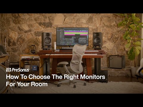 Choosing The Right Studio Monitors For Your Room | PreSonus