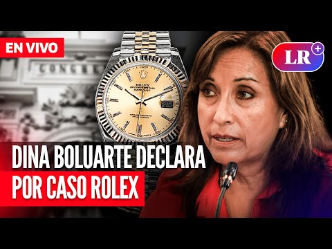 DINA BOLUARTE declara sobre CASO ROLEX ante Comisión de Fiscalización | EN VIVO | #EnDirectoLR