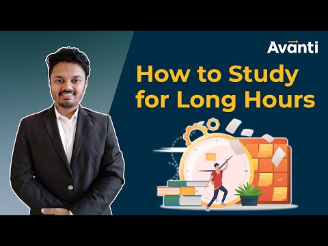 How to Study for Long Hours - Tips by Rahul sir