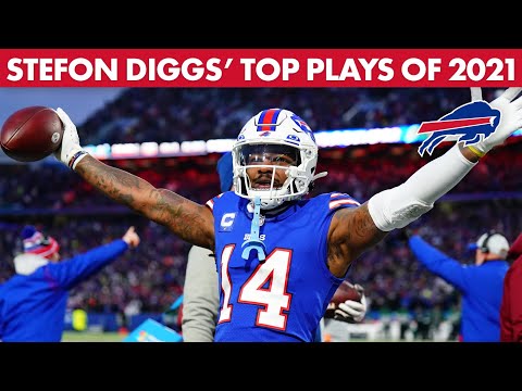 Top 10 Stefon Diggs Plays | Buffalo Bills 2021 Season video clip