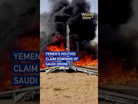 Yemen's Houthis claim downing of Saudi drone #worldnow