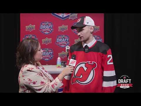1-on-1 with Devils fourth-round pick Tyler Brennan video clip