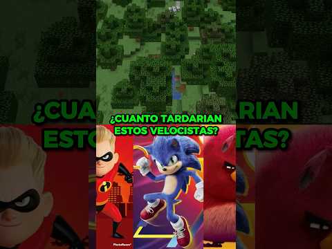 ¿CUANTO TARDARIAN <strong>DASH</strong> VS SONIC VS TERENCE EN TALAR TODOS LOS ARBOLES DE MINECRAFT? #shorts
