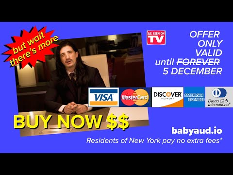 Black Friday Infomercial - Baby Audio