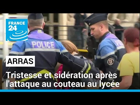 Attaque meurtrière à Arras : la France passe en alerte urgence attentat • FRANCE 24