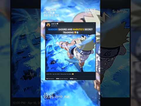 Naruto And Sasuke Cooked By Kakashi 🤯🔥...