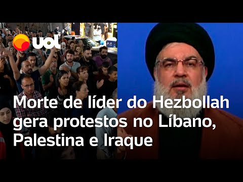 Morte de líder do Hezbollah após ataque de Israel gera protestos no Líbano, Palestina e Iraque