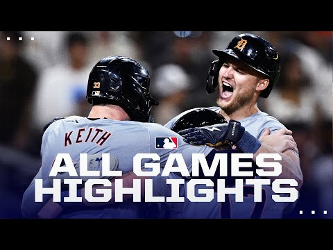 Highlights from ALL games on 9/5! (Tigers go-ahead grand slam vs. Padres, Phillies win again)