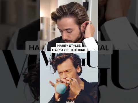 How to to get the Harry Styles Hairstyle you've been wanting | Alex Costa #Shorts