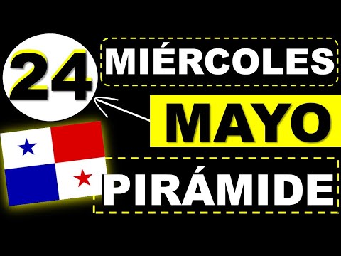 Pirámide de la Lotería de Panamá para Miércoles 24 Mayo 2023 Decenas Suerte Para Sorteo Miercolito