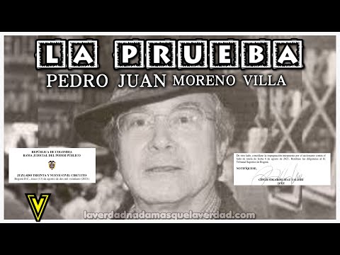 PEDRO JUAN MORENO VILLA ?? ? LA PRUEBA ? ??  #PedroJuanMoreno ?