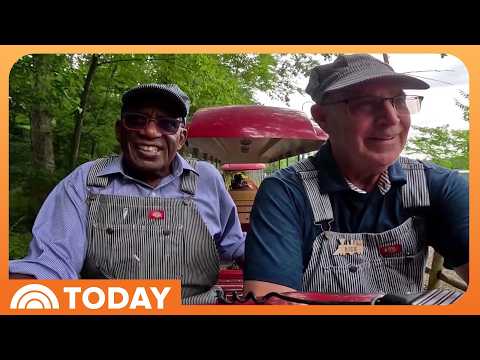 TODAY's Al Roker Tries <strong>His</strong> Hand <strong>as</strong> Train Engineer at NJ Zoo
