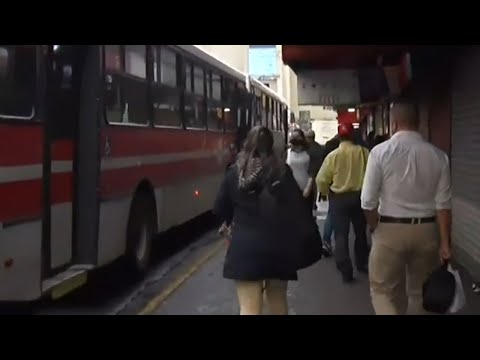 Las paradas de buses más asaltadas en la capital