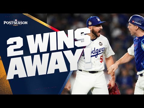 DODGERS ARE 2 WINS AWAY from being 2024 WORLD CHAMPIONS! (The full DRAMATIC 9th inning)