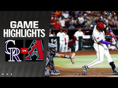 Rockies vs. D-backs Game Highlights (3/28/24) | MLB Highlights