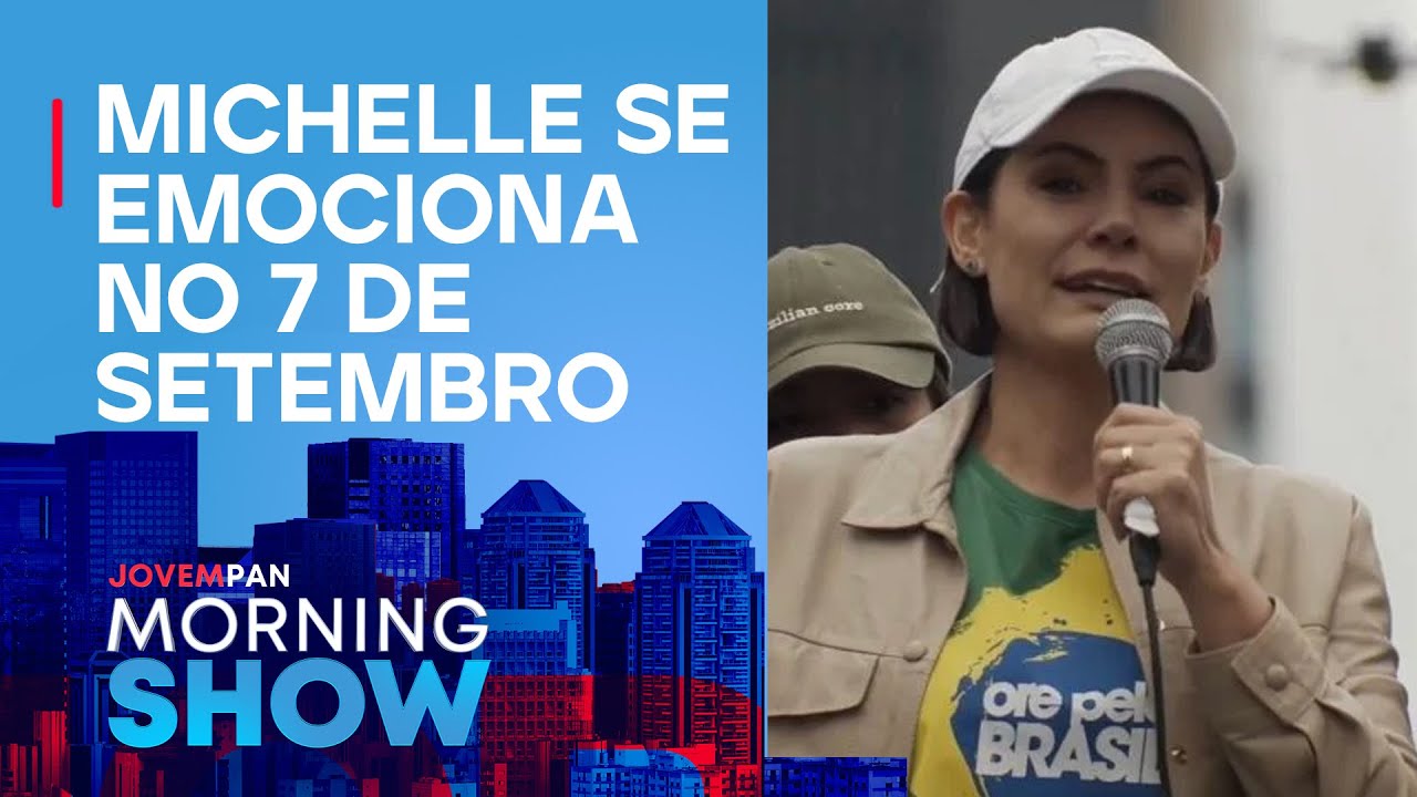 Michelle Bolsonaro CHORA em manifestação e fala em HUMILHAÇÃO VEJA