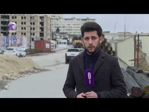 Bakıda yeni yol çəkilir - Sürücülərin işi asanlaşacaq