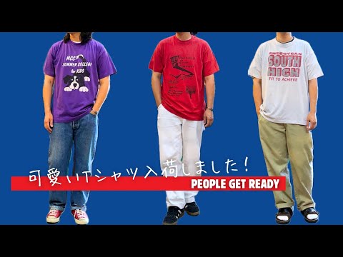 【販売中】古着Tシャツ、可愛いアイテムたちが入荷しました!
