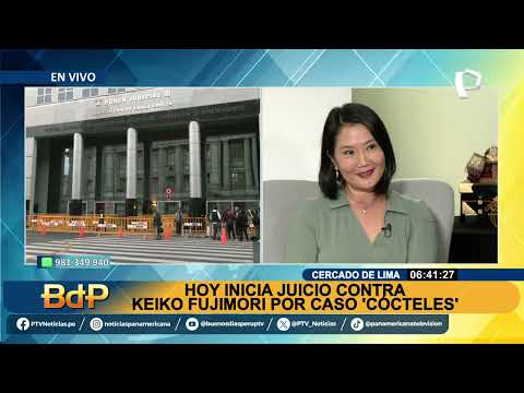 Keiko Fujimori EN VIVO: hoy inicia juicio oral en su contra por caso 'Cócteles'