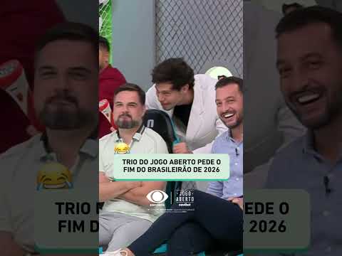 Trio do Jogo Aberto pede o fim do Brasileirão | #Shorts