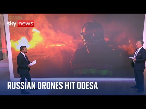 Ukraine War: Russian drones hit port in Odesa region