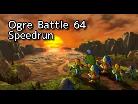 [WiiUVC]【RTA】オウガバトル64 Person of Lordly Caliber All Stages【Speedrun】