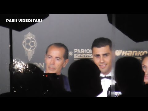 RODRI arrival @ Ballon d'Or trophy awards 28 october 2024 Paris - Football player