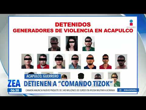 Detienen a El Comando Tizok, presunto líder de una banda criminal | Noticias con Francisco Zea