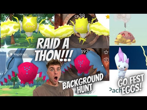 ホビーの動画サムネイル - ✨GO Fest Eggs and BACKGROUND Shiny Regieleki & Regidrago Hunt LIVE!✨(12 HOUR STREAM)