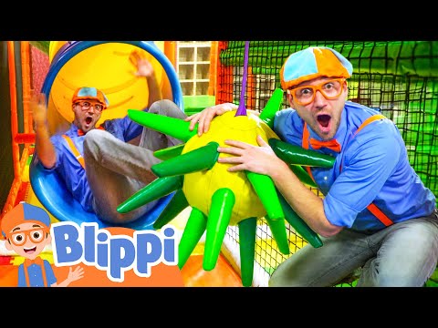 Blippi Gets Silly the Funtastic Playtorium! | BEST OF BLIPPI TOYS | Educational Videos for Kids