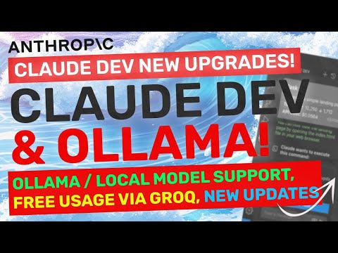 ClaudeDev (Upgraded) : The BEST Coding Agent just got OLLAMA Support, Groq & Other Cool Updates!