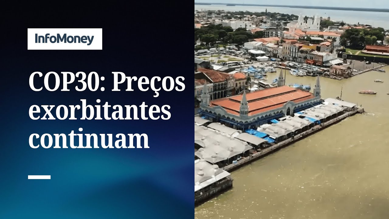 Empresa cobra R$21 mi para hospedar aviões na COP30 | InfoMoney News