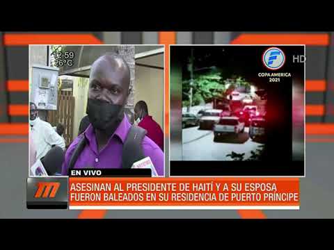 Asesinan al presidente de Haití y a su esposa