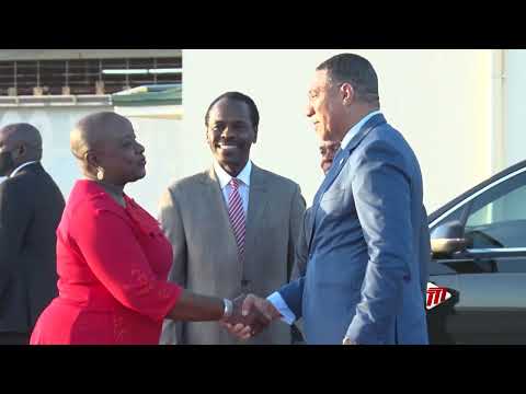 Jamaican PM Departs T&T