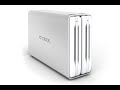 ICY DOCK MB662US-2S External Dual Bay RAID Enclosure - eSATA + USB 2.0 - Backup