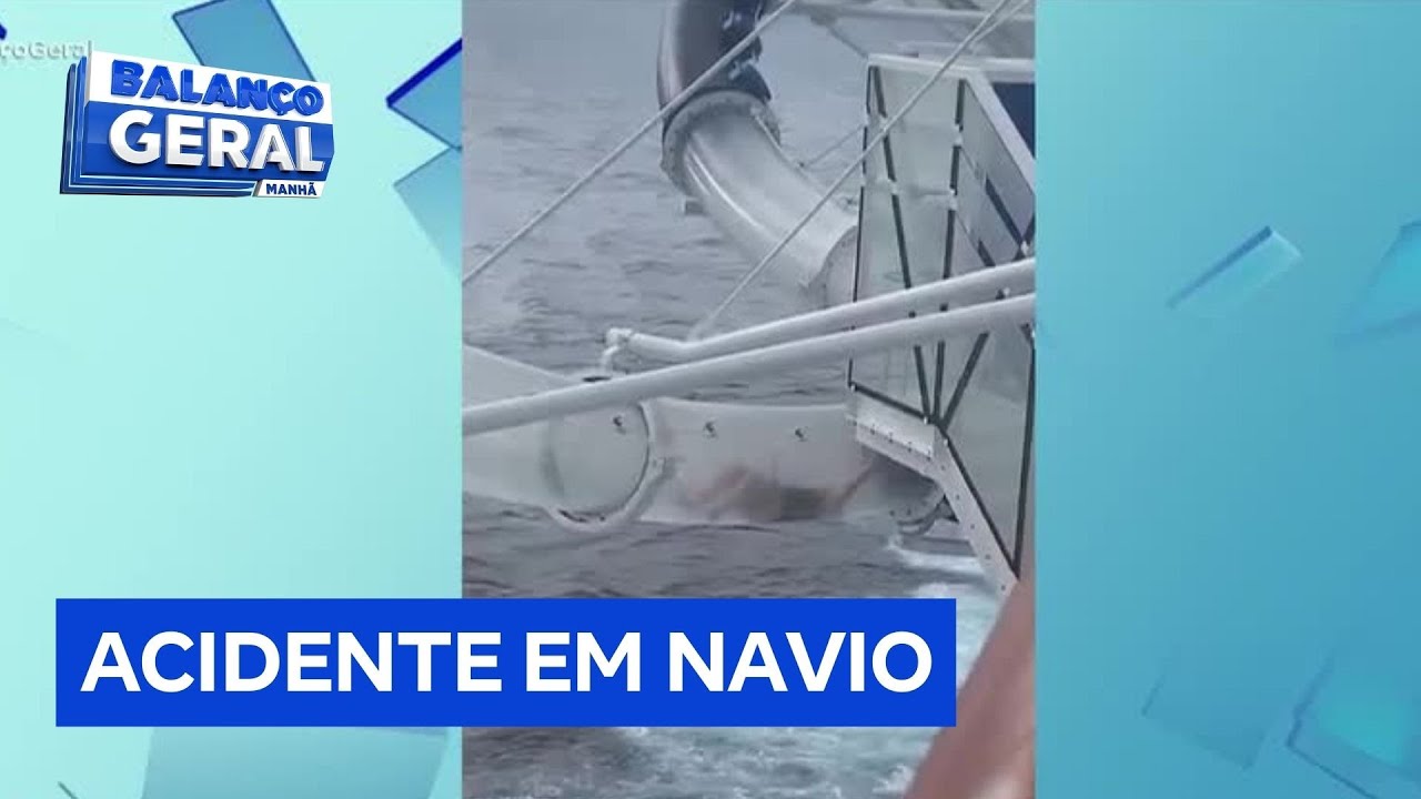 Passageira fica presa em toboágua anexo a navio no Alasca